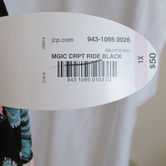 Boutique Womens Floral Skirt Size 1X New w\ Tags - Picture 5 of 6